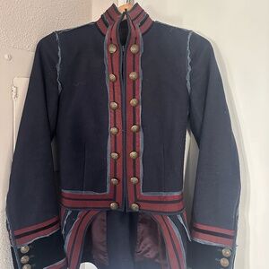 D&G, vintage, military, runway jacket, size 40